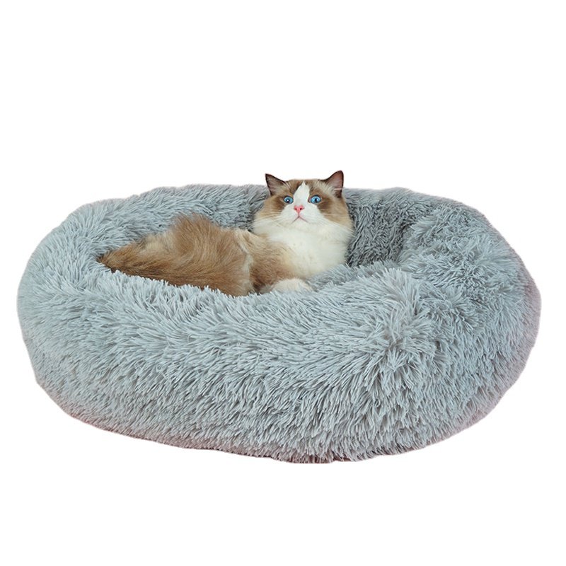 Soft plush pet bed