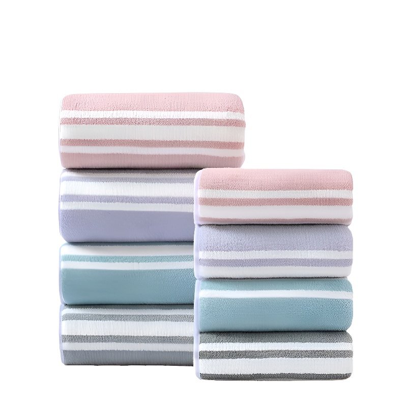 吸水珊瑚絨浴巾毛巾組合