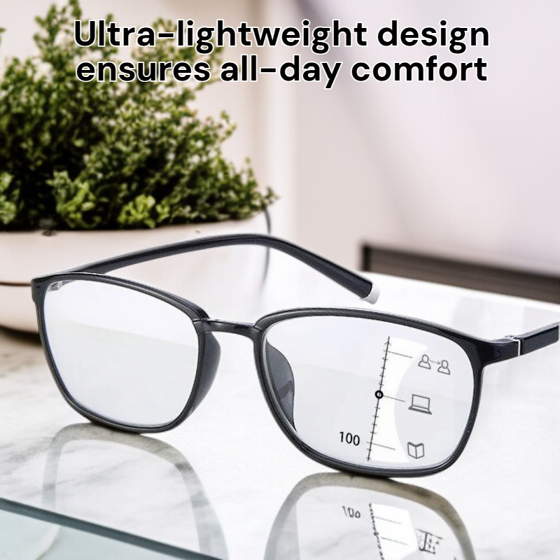 Lightweight Auto-Focus Reading Glasses for Seniors and Adults