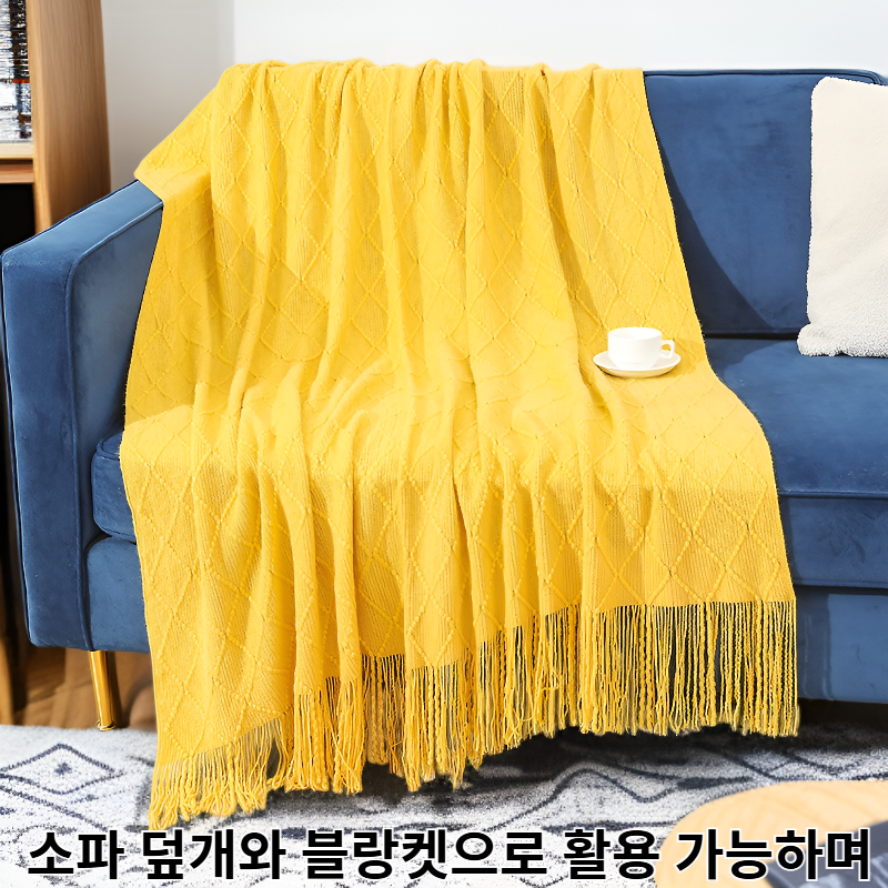 여름 사무실 담요 소파 덮개 여행용 블랑켓