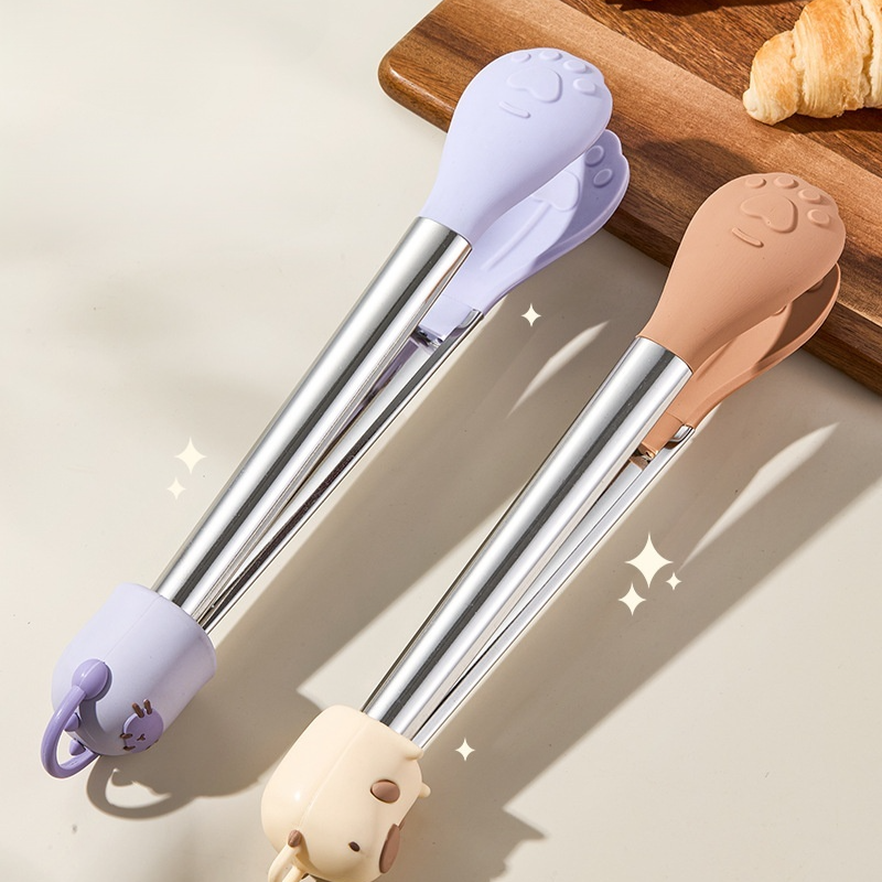 คีบอาหารสแตนเลสสตีล