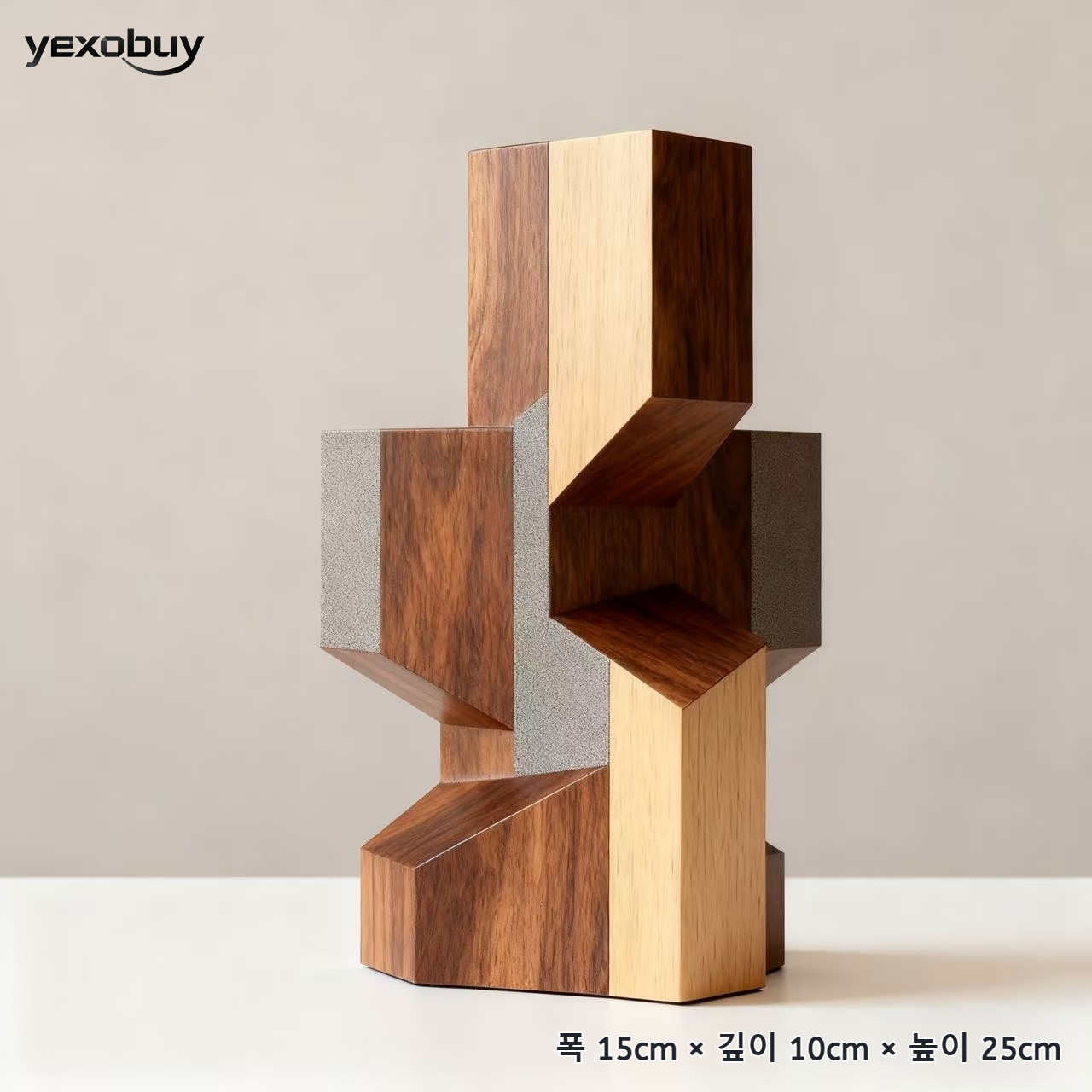 공간을 돋보이게 하는 예술적 목재 오브제