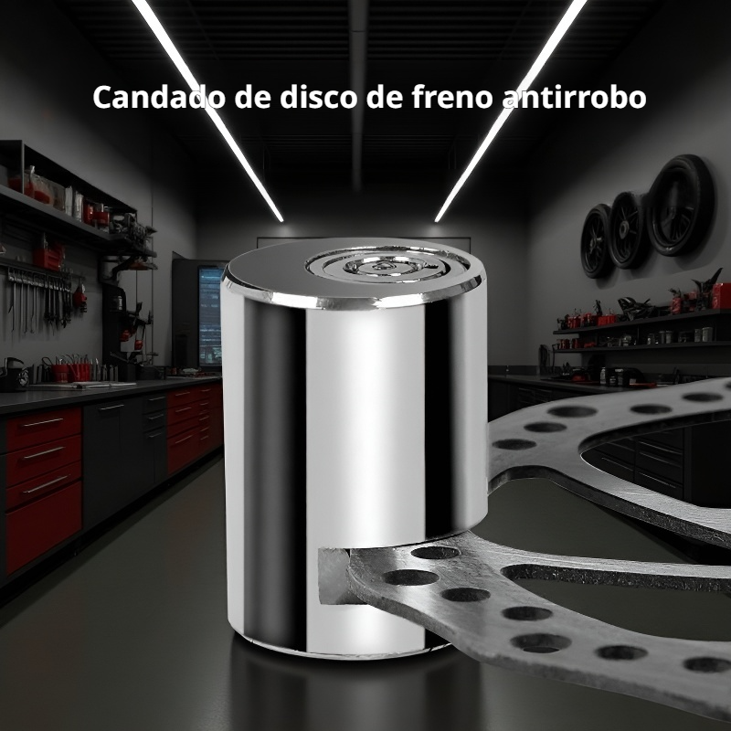 Cerradura de freno de disco para moto y bicicleta