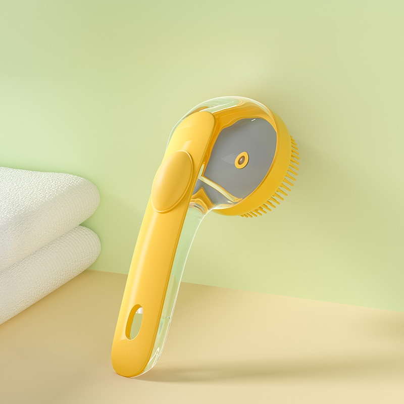 狗貓加液長柄按摩刷