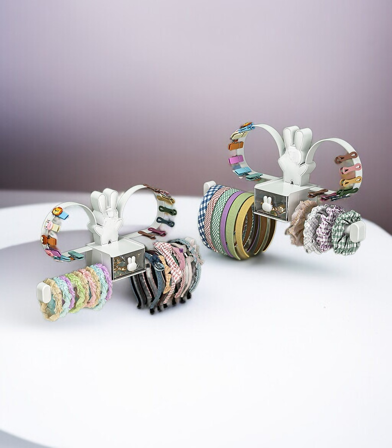 Modern design hair clip organizer for bathrooms