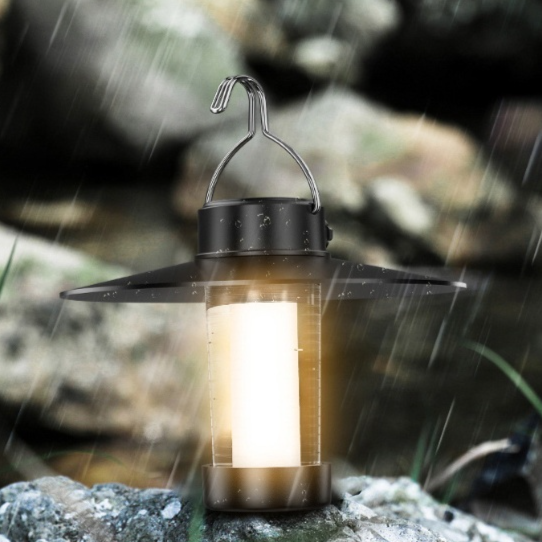 Luz de camping impermeable y recargable