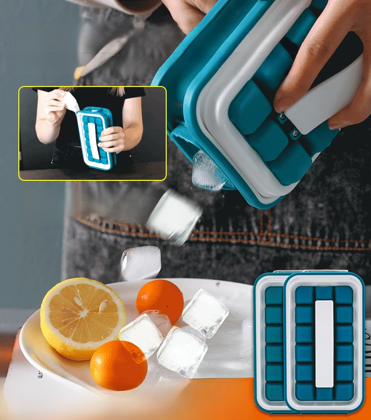 Detachable domestic ice tray