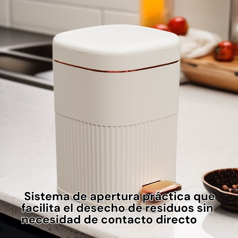 Cubo de basura de cocina de gran capacidad