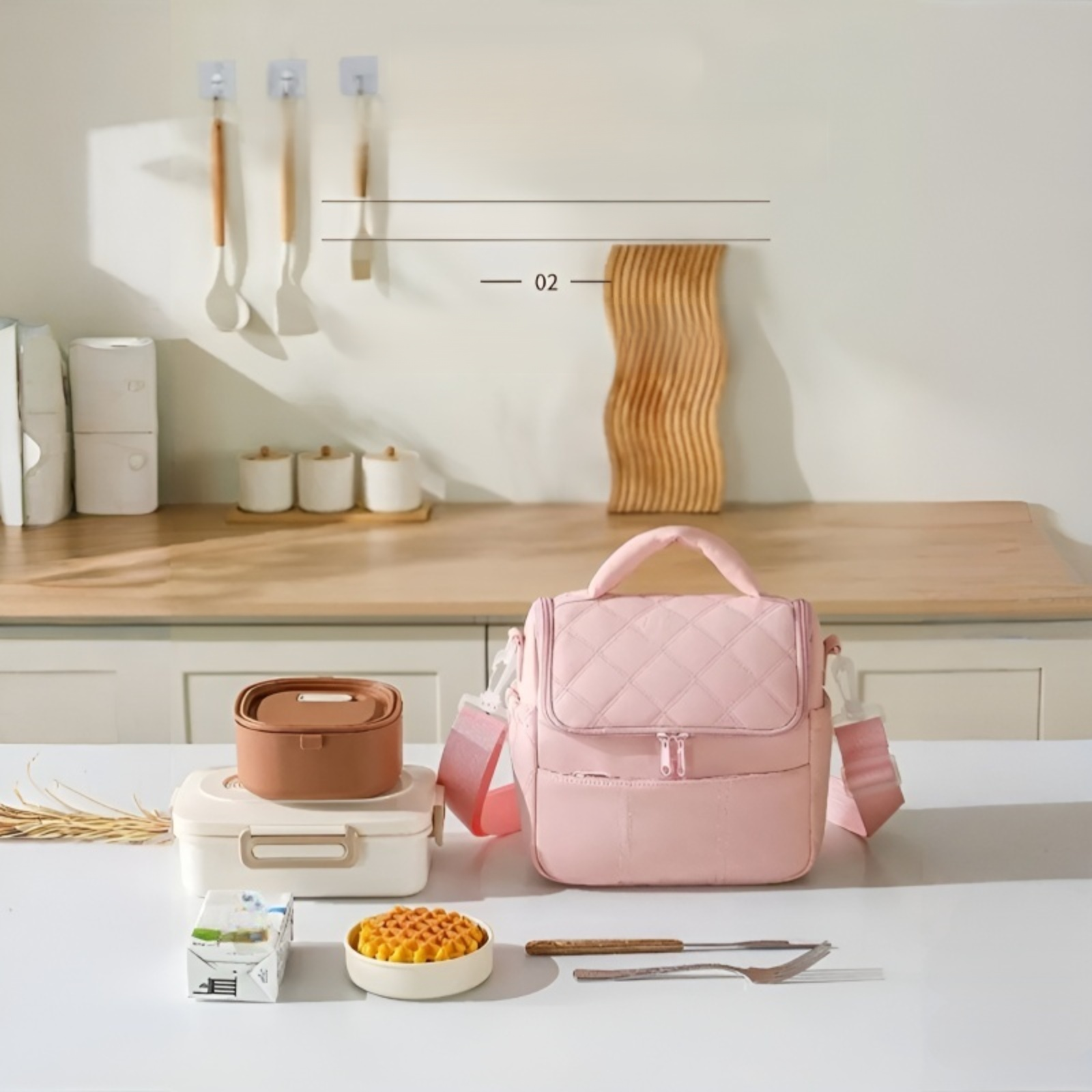 점심 보온 도시락 가방