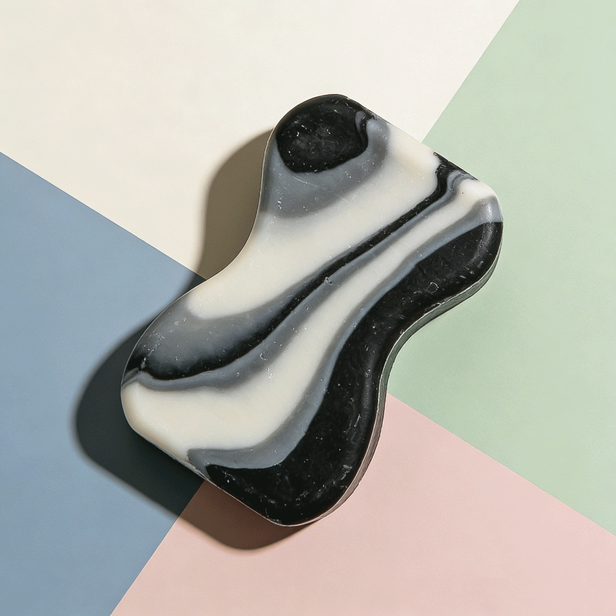 Black and White Dual-tone Soap Pack (5 pcs)