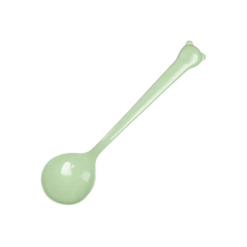 long-handled dessert spoon