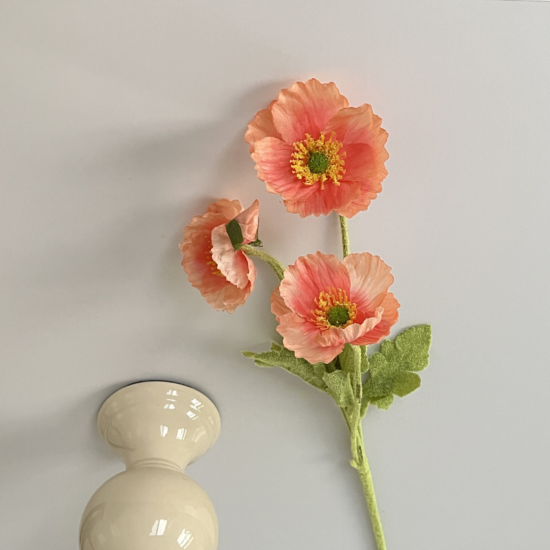 Artificial Poppy Plants