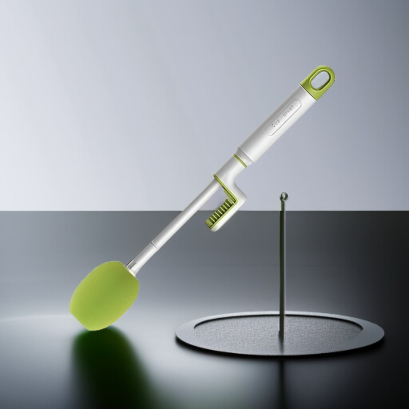 Brosse à tasse 3 en 1 à long manche