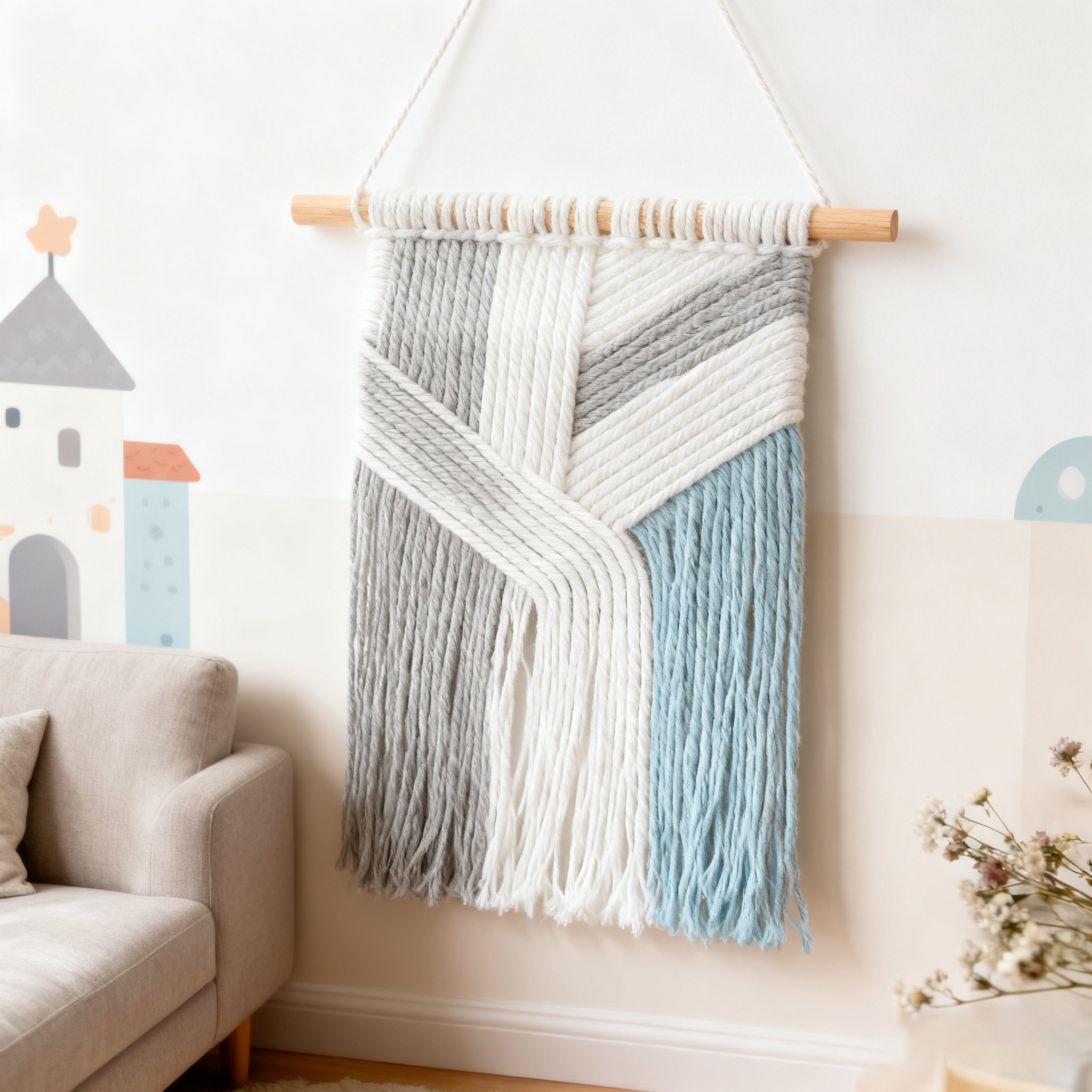 심플한 장식용 태피스트리