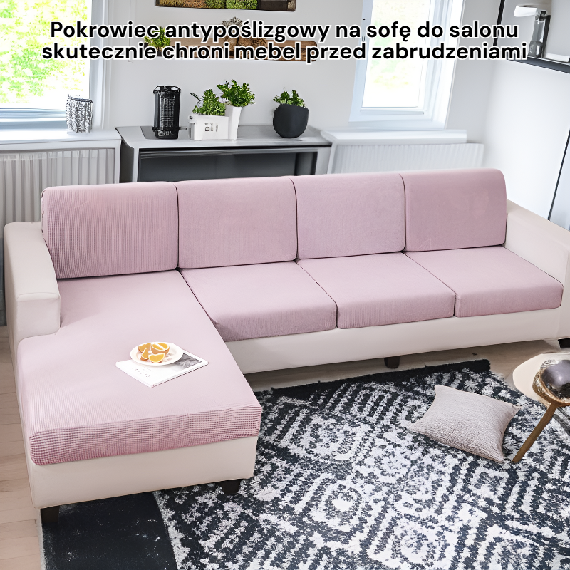 Pokrowiec antypoślizgowy na sofę do salonu