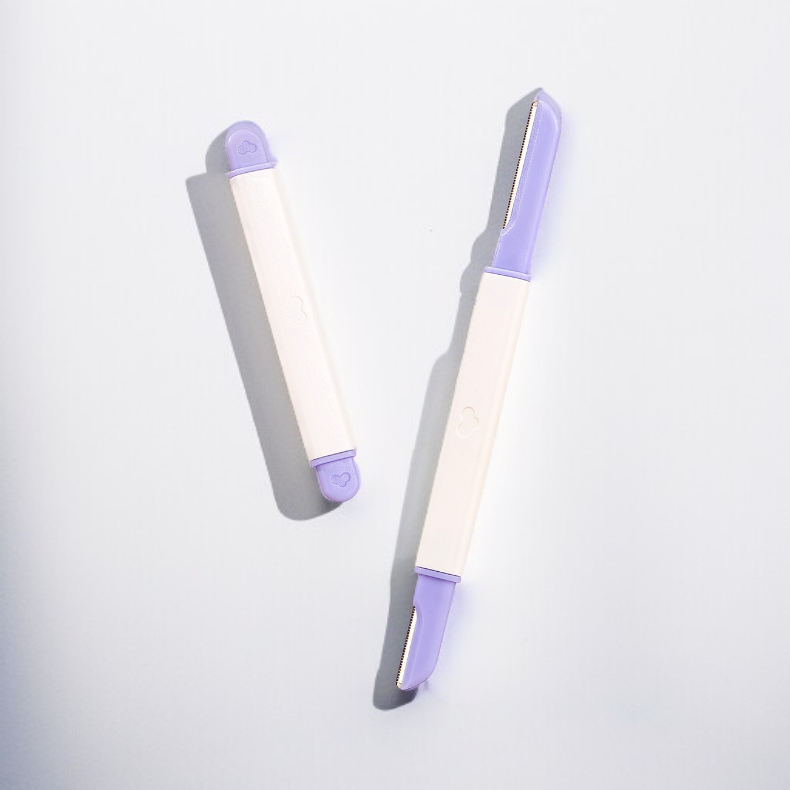 ポータブル両頭眉毛トリマー