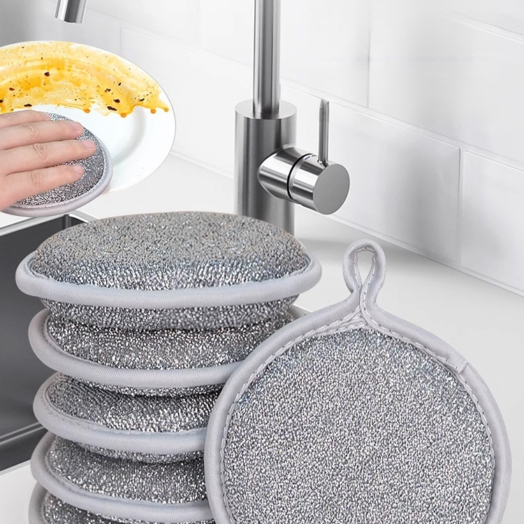 Esponja de doble cara para lavar platos