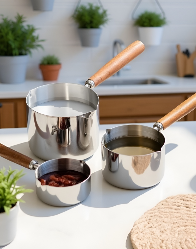 Einhand-Kochpfanne für Bab in moderner Küche