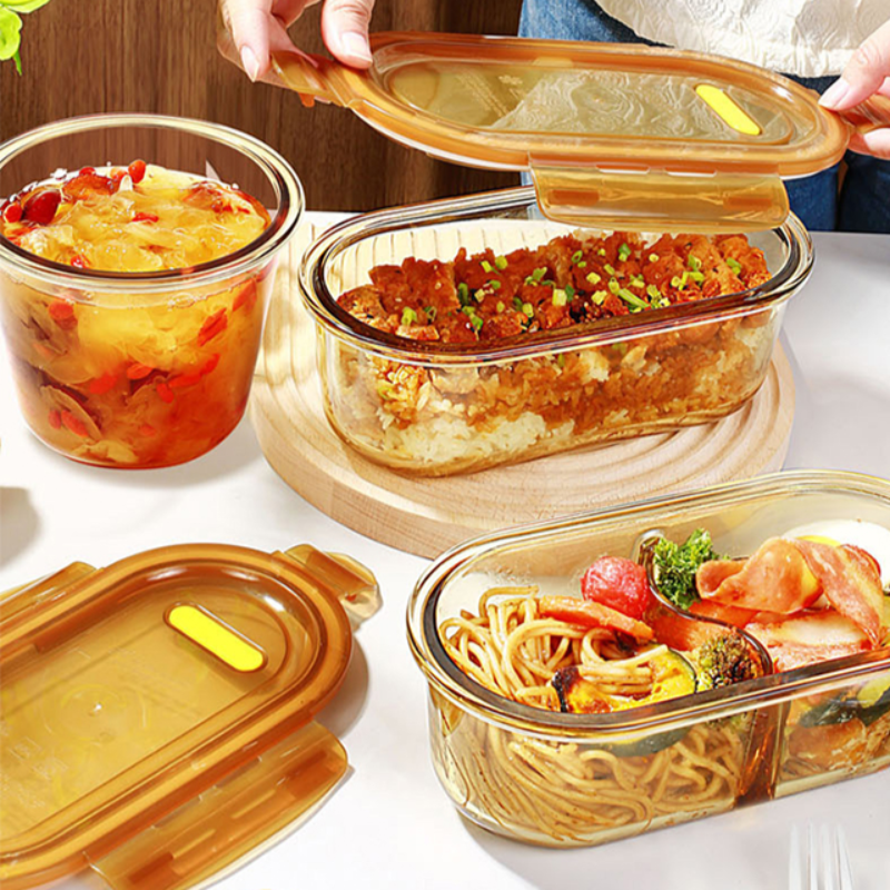 High-temperature heat-resistant bento box