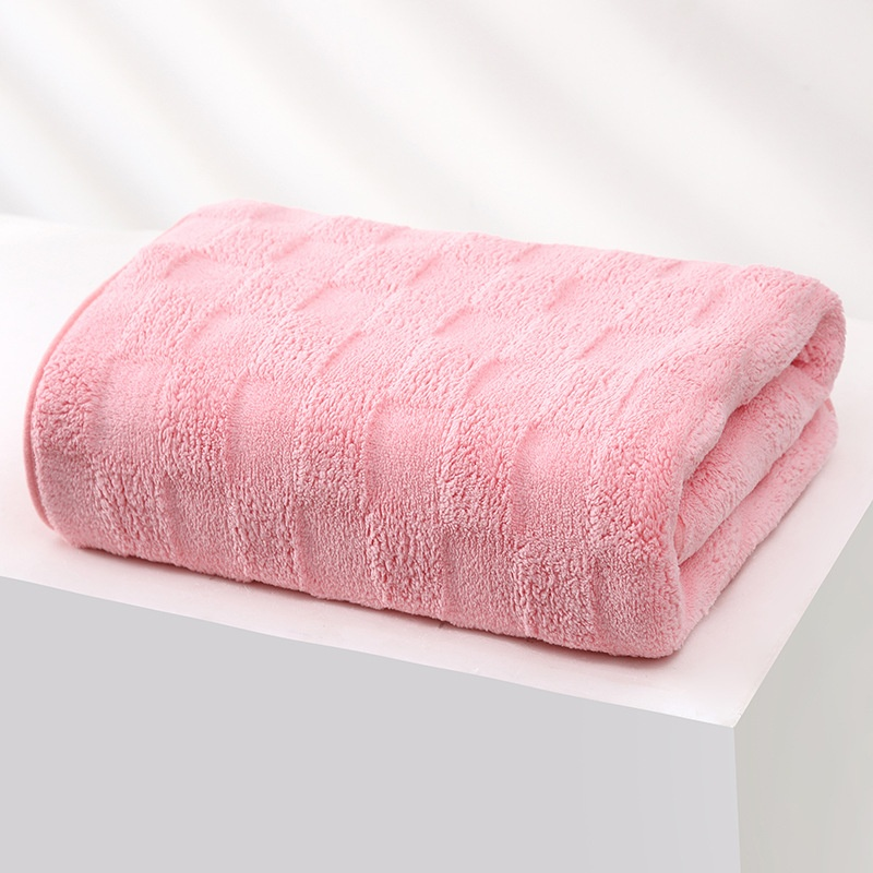 Absorbent Thick Coral Velvet Bath Towel
