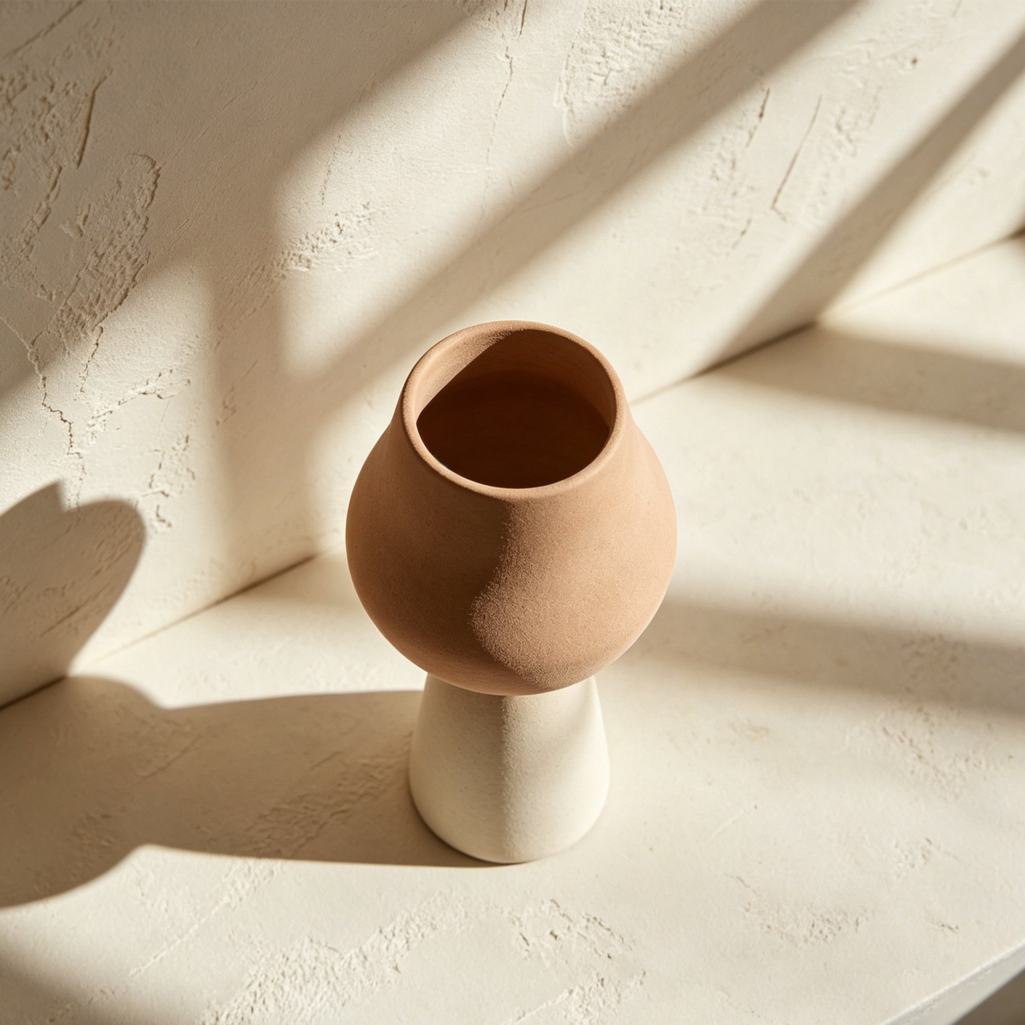 Zestaw ceramicznych wazonów (2 sztuki)