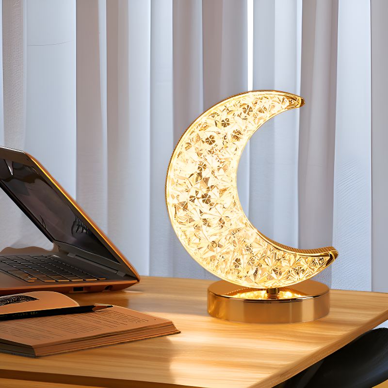 Bedroom bedside star and moon ambient light