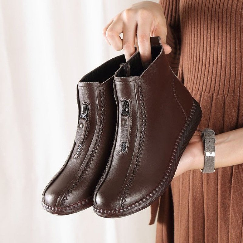Płaskie miękkie buty