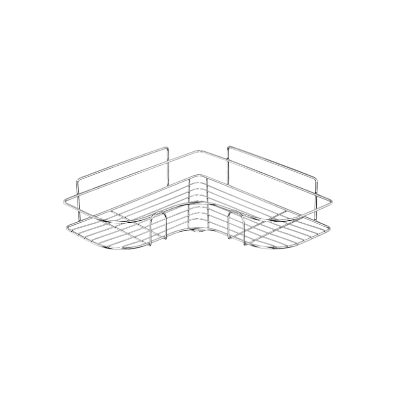Two-Tier Corner Storage Shelf