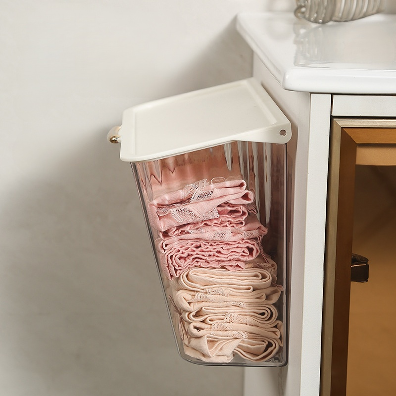 家用輕奢浴室多功能壁掛收納盒