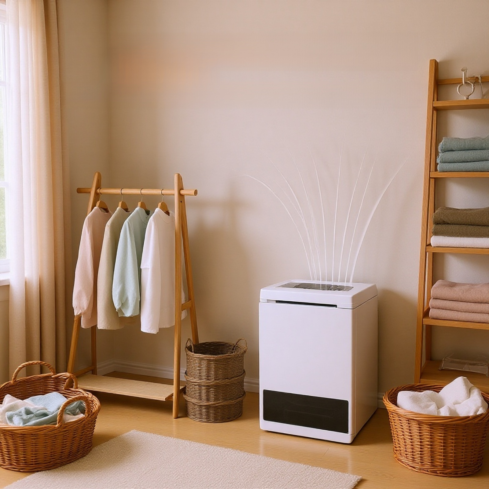 家庭用小型省エネ除湿機