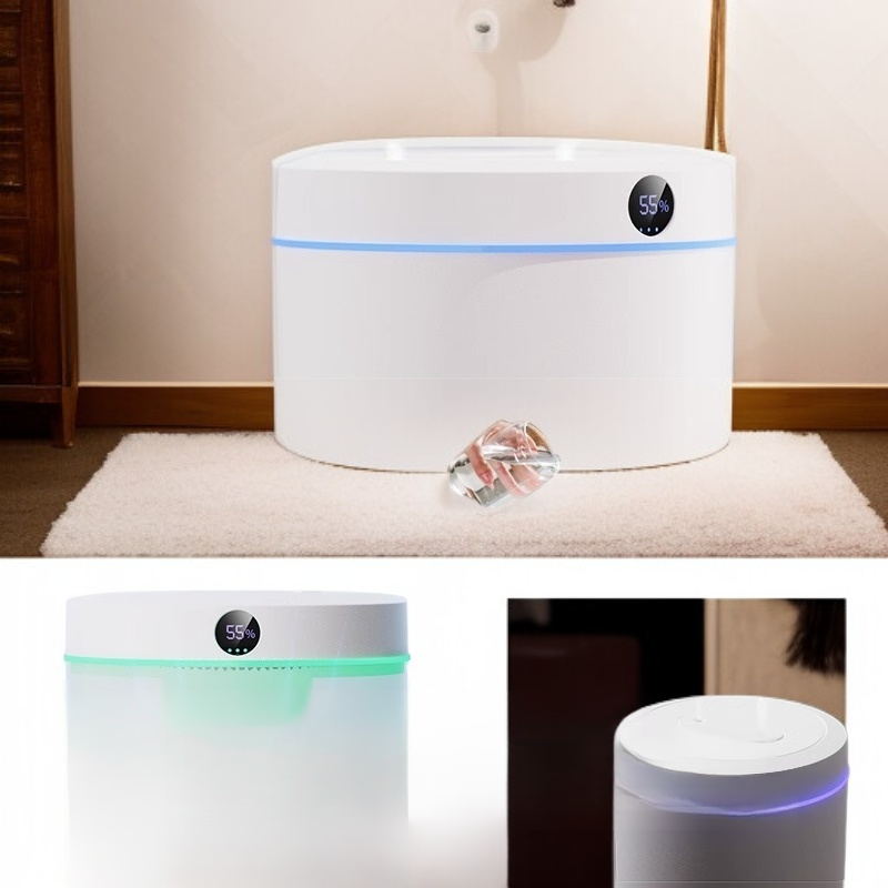 Humidificador para el hogar con doble salida y pantalla digital