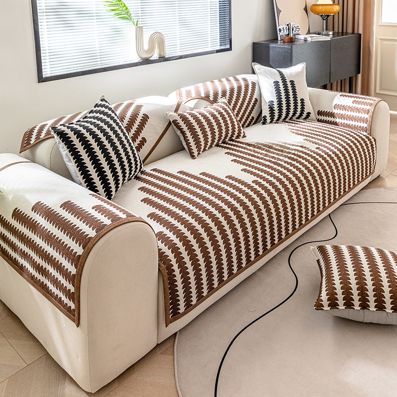 Universal anti-slip mat for sofa cushions