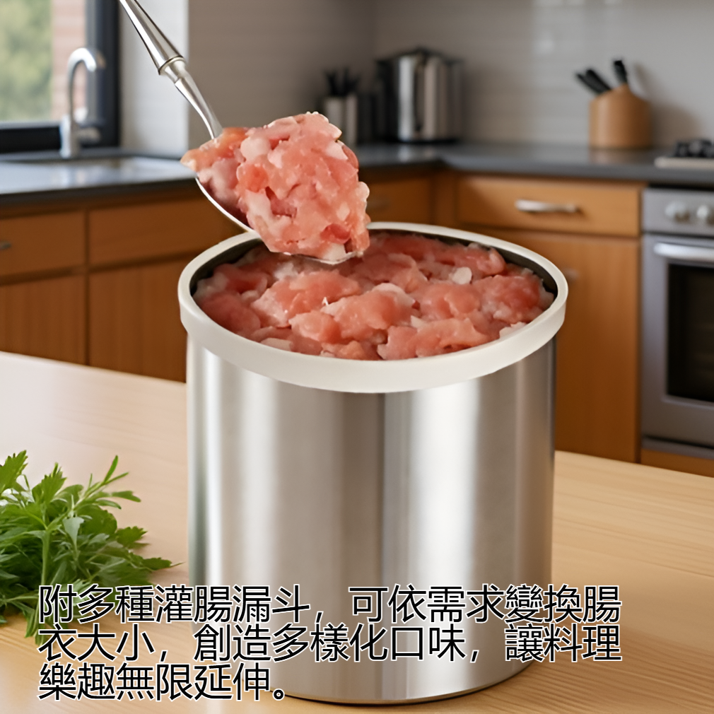 手動按壓香腸機使用情境