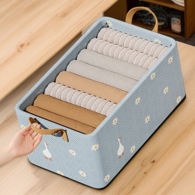 패브릭 접이식 수납함 옷장 의류 수납함 서랍형 수납함