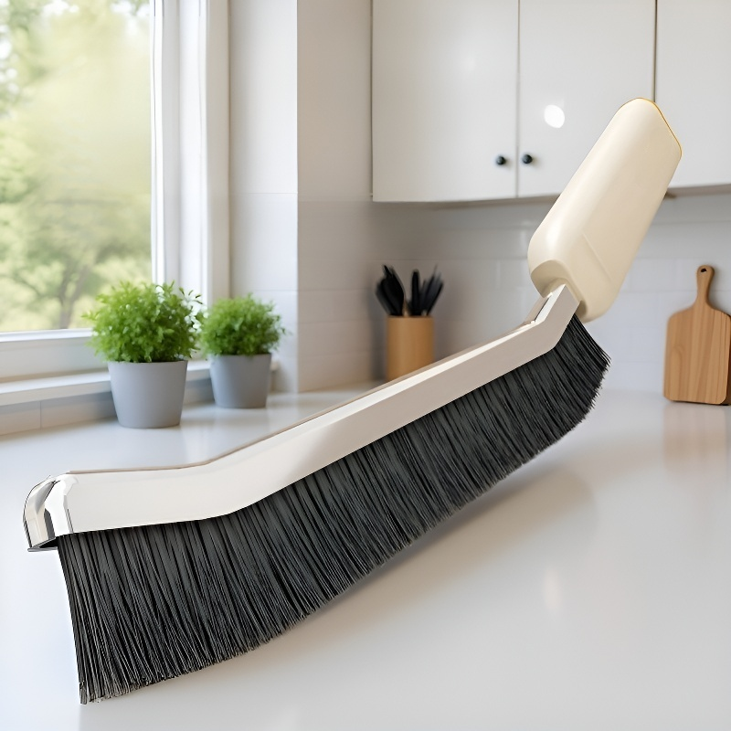 Multifunctional 3-in-1 long crevice cleaning brush