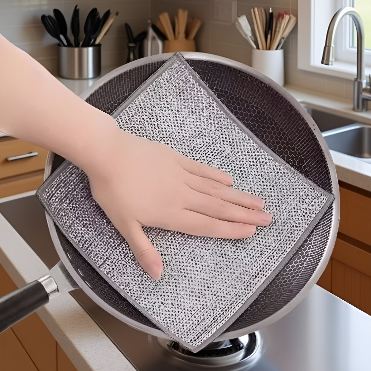 기름이 묻지 않는 두꺼운 수세미 제품 이미지