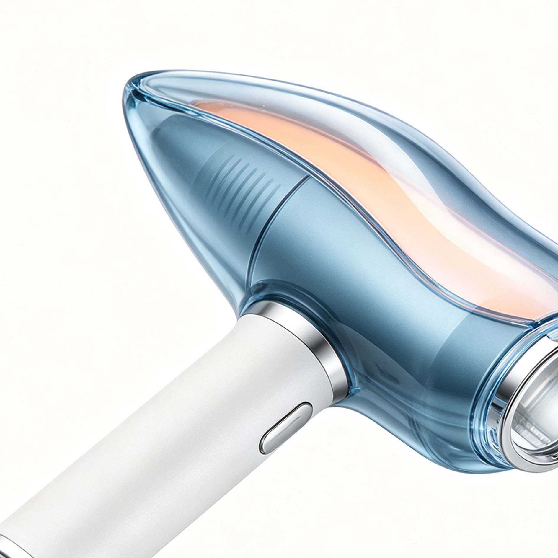 Ice Blue Cloud Handheld Garment Steamer front view