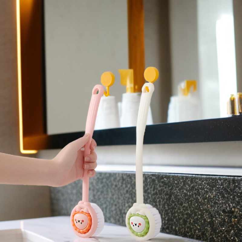 Sanfte Bürste für das Babybad