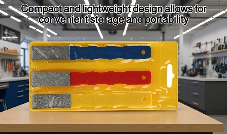 Professional diamond knife sharpener with ergonomic handle