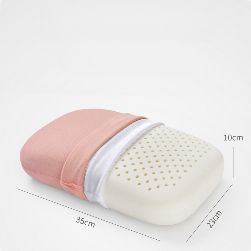 Portable Neck Support Latex Pillow