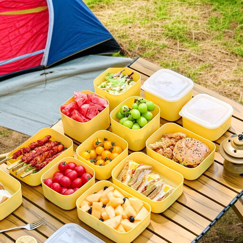 피크닉 과일 분리수납함 야외 보관함 치즈 파 생강마늘 전자레인지 수납함