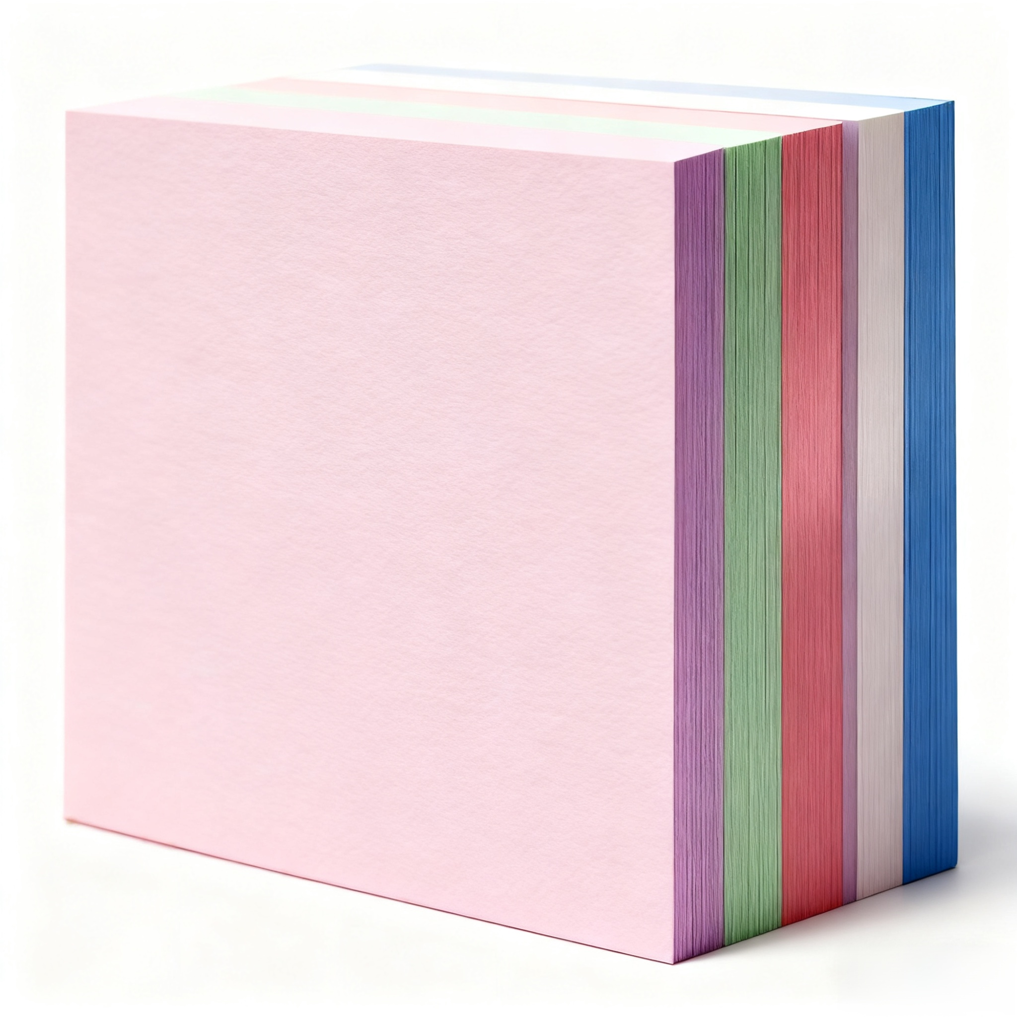 Cuaderno de colores Morandi, notas adhesivas