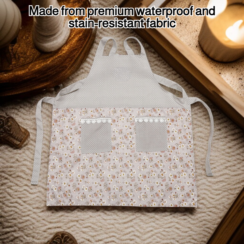 Cute floral kitchen apron