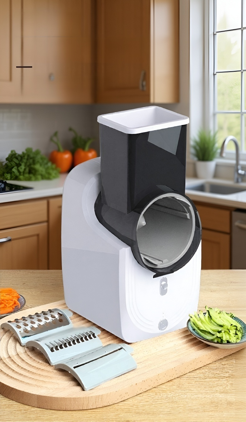 أجزاء آلة تقطيع الخضار الكهربائية المتعددة الوظائف