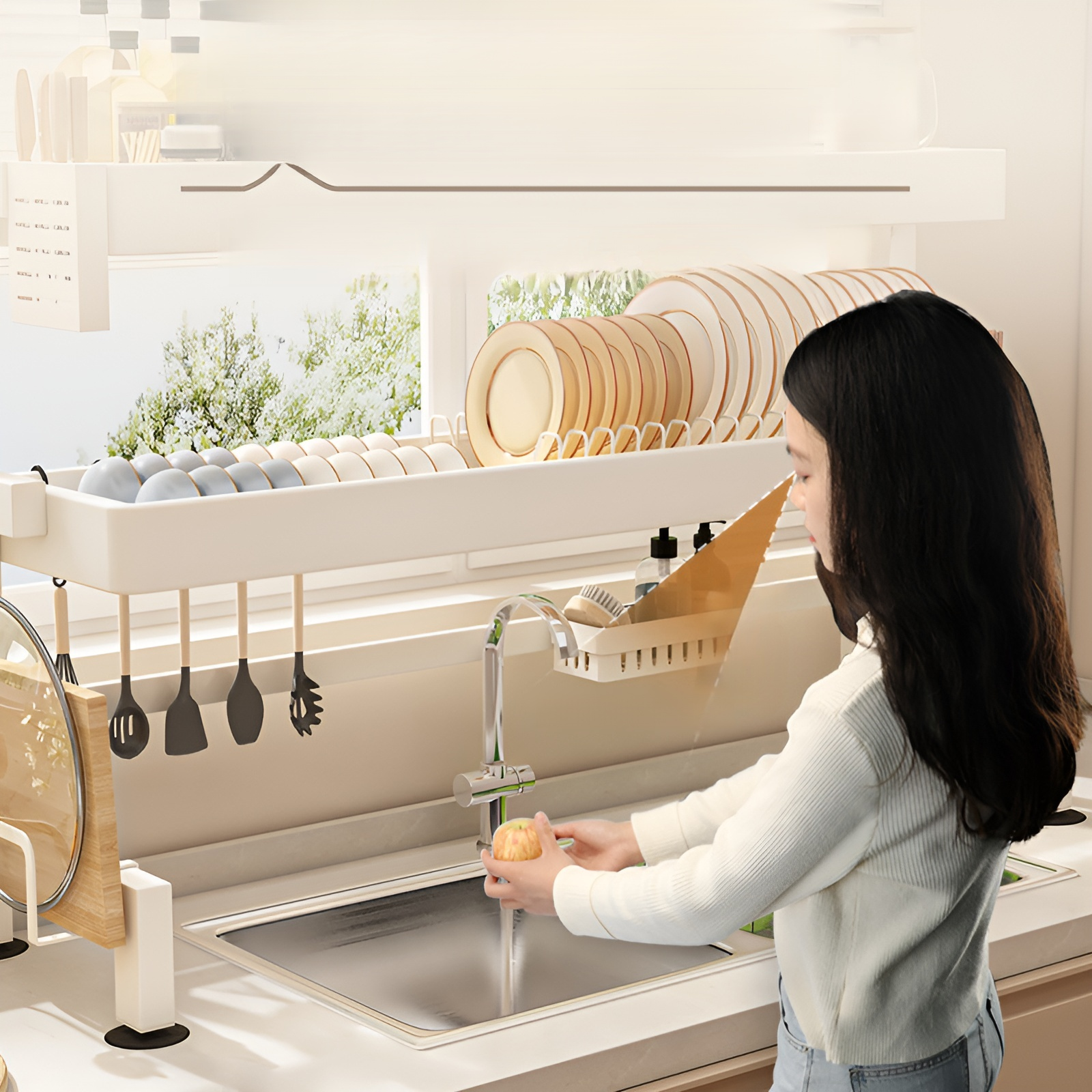 廚房水槽置物架