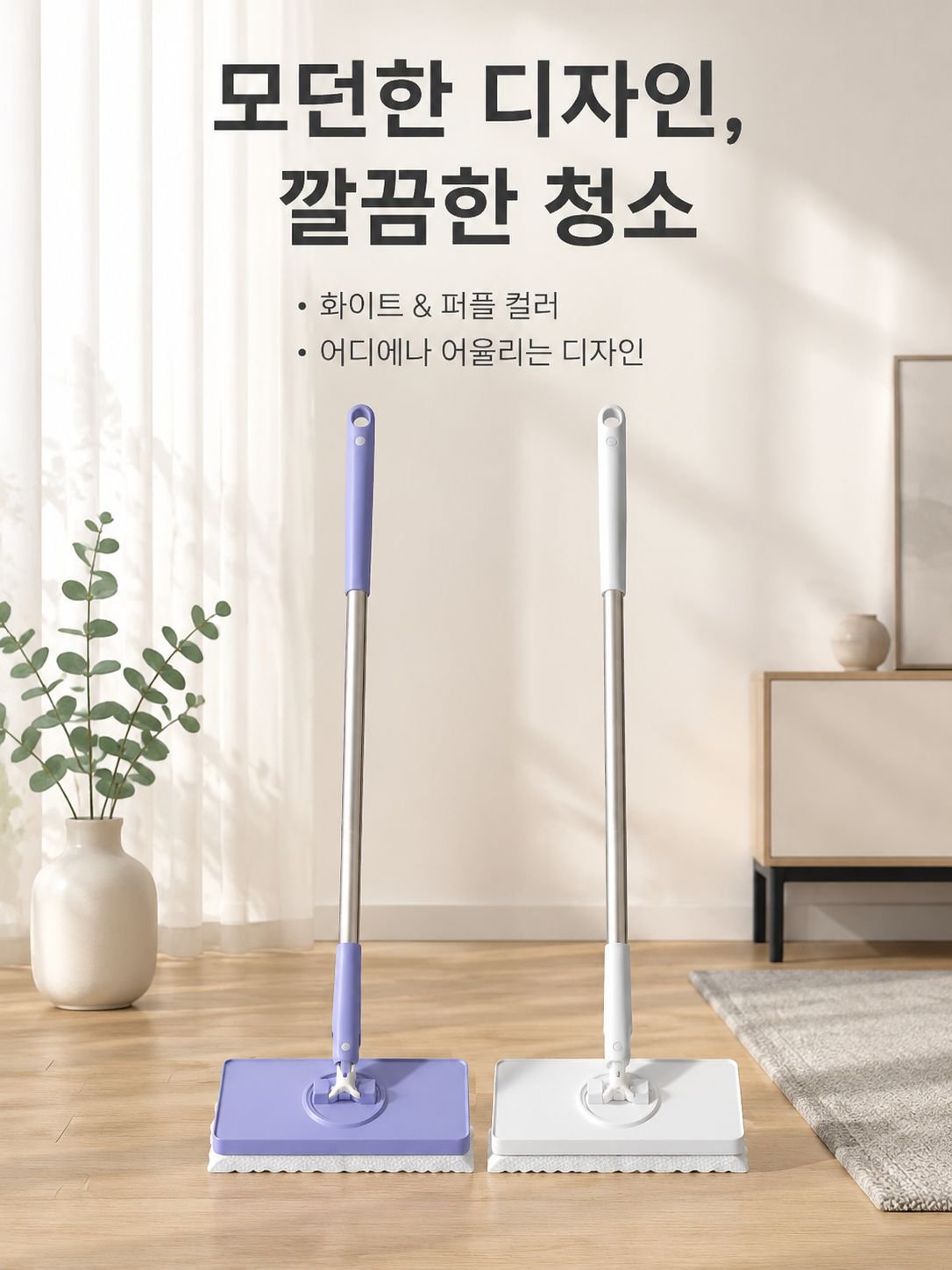 빈대자동집게화장실가정용평판걸레