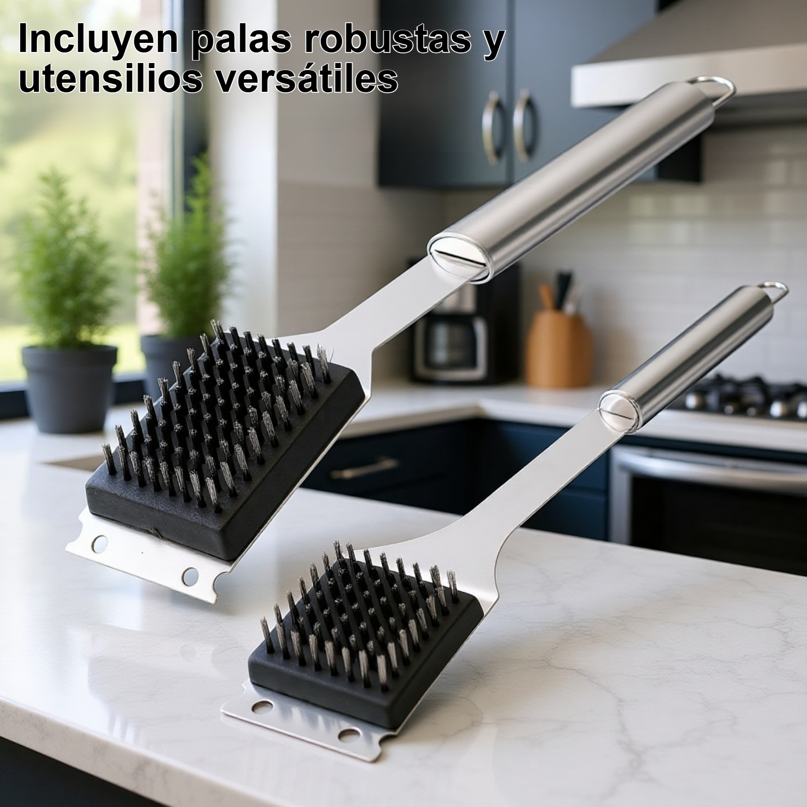 Utensilios para hornear de acero inoxidable y palas de acero