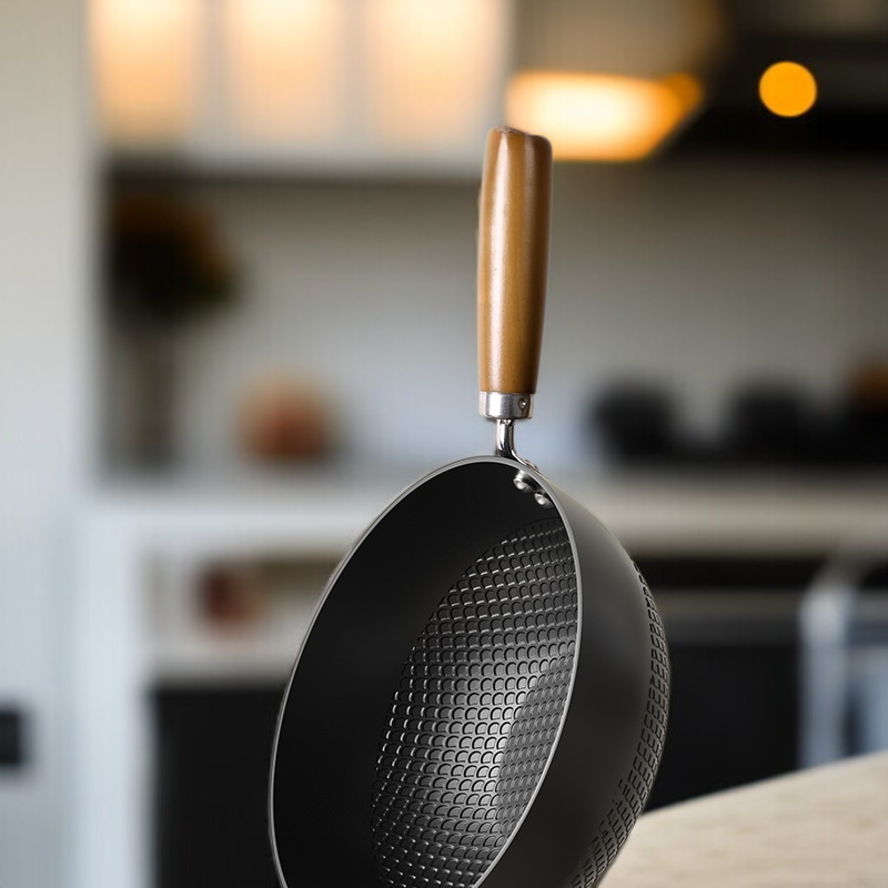 렌트하우스 미니멀티 무코팅 가마솥 건강 볶음냄비 플랫 보철 미니냄비