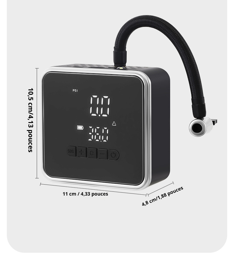Gonfleur électrique pour vélo sans fil