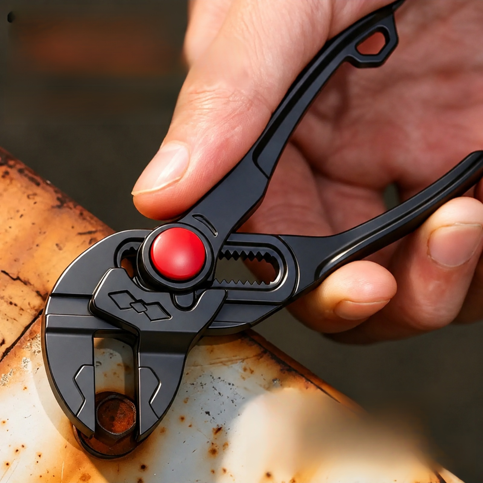 Adjustable mini water pump clamp